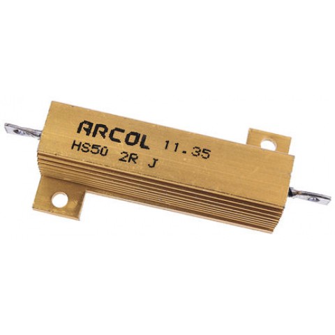 HS 50W 2R F HEATSINK RESISTOR 1% 